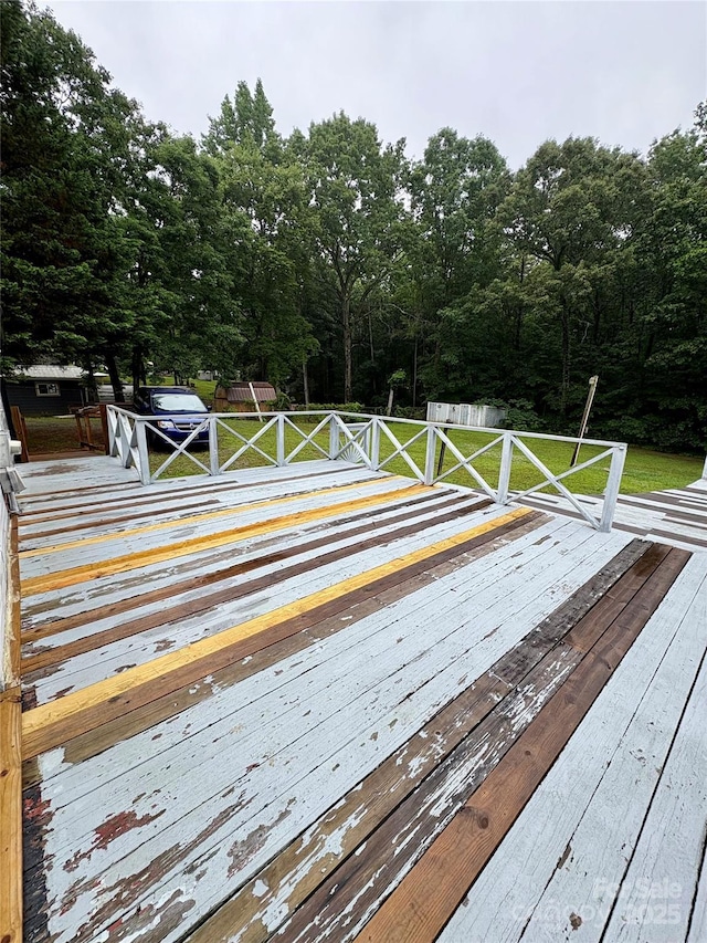 5022 Wrenn Dr, Denver, NC 28037 - deck featuring a lawn
