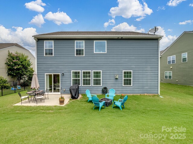 417 Livingston Dr, Lancaster, SC 29720 - back of house featuring a patio