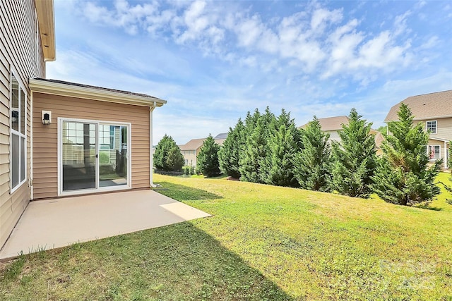 10004 Perth Moor Rd, Charlotte, NC 28278 - view of green lawn featuring a patio