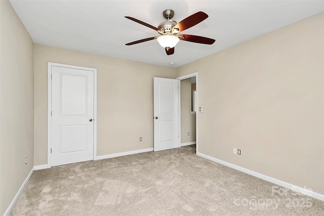 10004 Perth Moor Rd, Charlotte, NC 28278 - unfurnished bedroom featuring carpet flooring, baseboards, and a ceiling fan