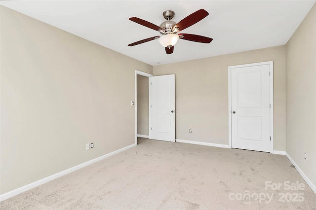 10004 Perth Moor Rd, Charlotte, NC 28278 - unfurnished bedroom featuring light colored carpet, baseboards, and ceiling fan