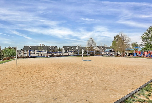 10004 Perth Moor Rd, Charlotte, NC 28278 - view of home's community with volleyball court