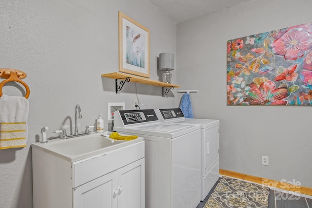 447 Hidden Lake Pkwy, Nebo, NC 28761 - laundry area with separate washer and dryer