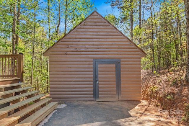 447 Hidden Lake Pkwy, Nebo, NC 28761 - view of shed