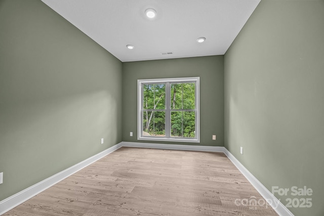 140 Cove Crest Dr, Rutherfordton, NC 28139 - empty room with baseboards, wood finished floors, and recessed lighting