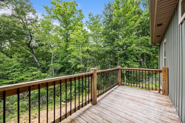 140 Cove Crest Dr, Rutherfordton, NC 28139 - view of wooden terrace