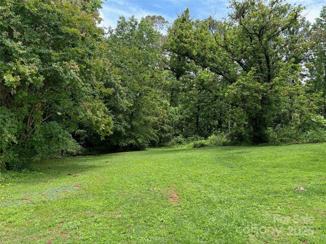 78 Moffitt Hill Church Rd, Old Fort, NC 28762 - view of green lawn featuring a view of trees