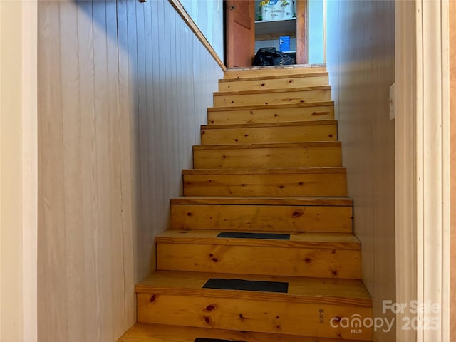 78 Moffitt Hill Church Rd, Old Fort, NC 28762 - stairway featuring a sauna / steam room