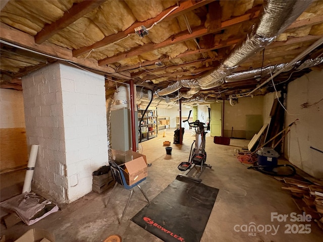 78 Moffitt Hill Church Rd, Old Fort, NC 28762 - view of unfinished below grade area