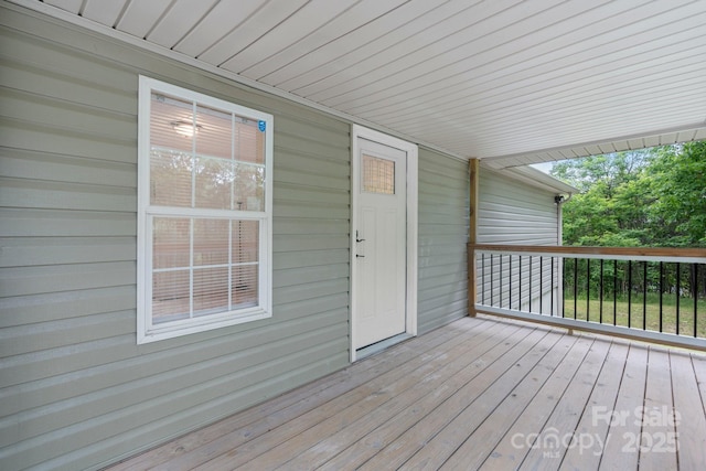 8692 Lambs Way, Connelly Springs, NC 28612 - view of deck