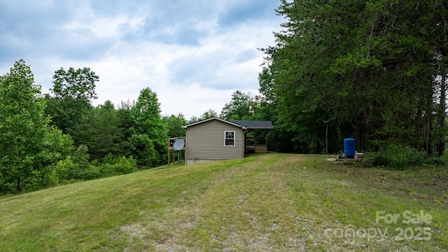 8692 Lambs Way, Connelly Springs, NC 28612 - view of grassy yard