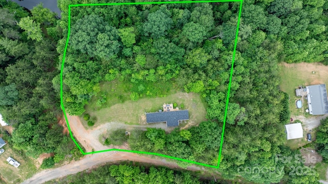 8692 Lambs Way, Connelly Springs, NC 28612 - aerial overview of property's location with property boundaries highlighted