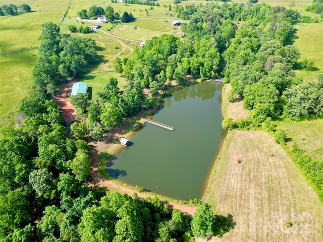 333 Lambs Grill Rd, Rutherfordton, NC 28139 - aerial view of sparsely populated area with a large body of water