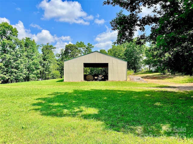 333 Lambs Grill Rd, Rutherfordton, NC 28139 - view of pole building with a lawn