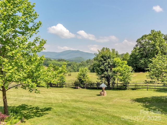 32 Tibi Ln, Waynesville, NC 28785 - view of yard with a mountain view and a view of countryside