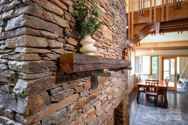 588 Long Branch Rd, Swannanoa, NC 28778 - view of dining space