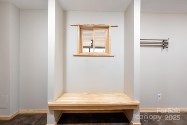 588 Long Branch Rd, Swannanoa, NC 28778 - interior space featuring baseboards