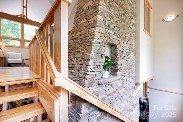 588 Long Branch Rd, Swannanoa, NC 28778 - view of stairs
