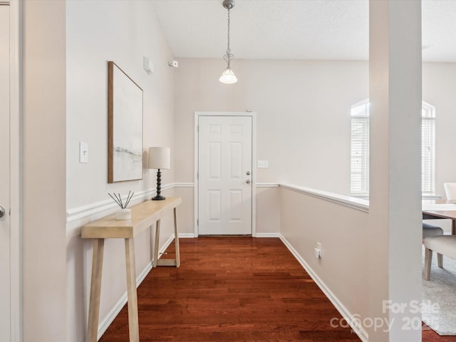 116 Birchwood Ct, Mount Holly, NC 28120 - entryway with wood finished floors and baseboards