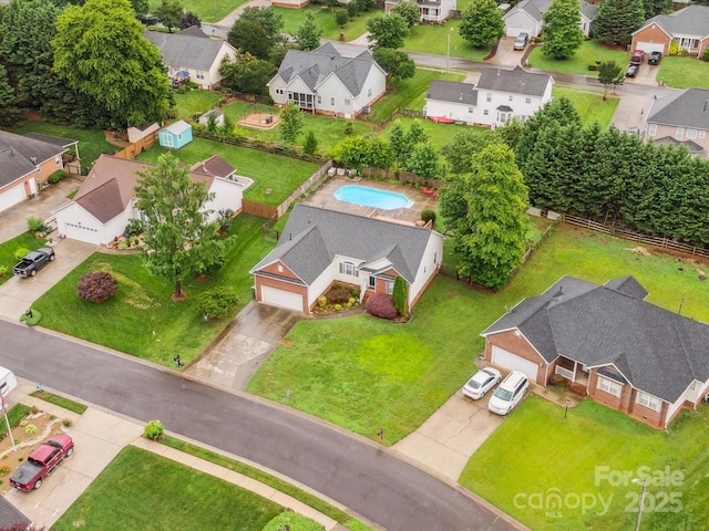 116 Birchwood Ct, Mount Holly, NC 28120 - aerial view of residential area