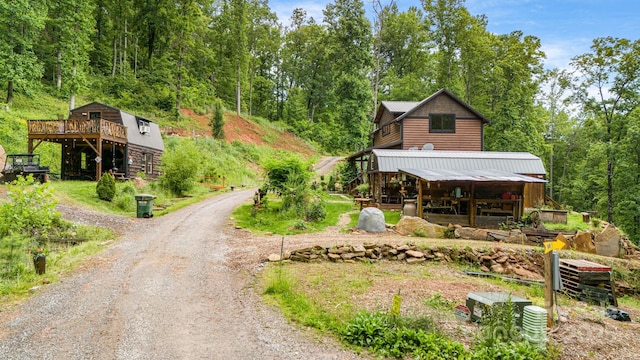 43 Dillingham Estates Trl, Swannanoa, NC 28778 - exterior space with dirt driveway