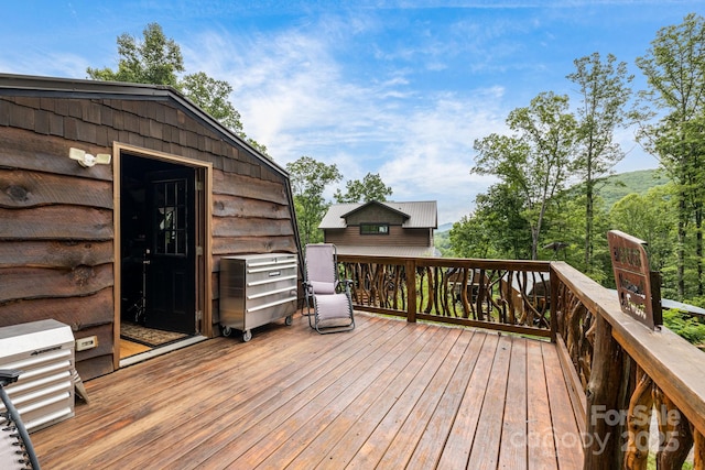 43 Dillingham Estates Trl, Swannanoa, NC 28778 - view of deck