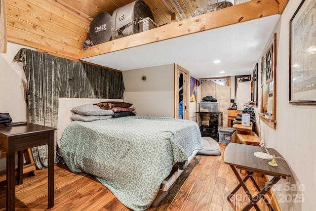 43 Dillingham Estates Trl, Swannanoa, NC 28778 - bedroom with wood-type flooring