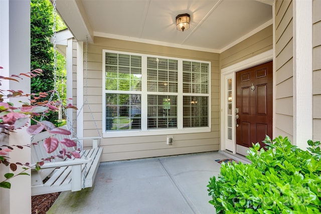 714 Deerbrook Ln, Tega Cay, SC 29708 - doorway to property featuring covered porch