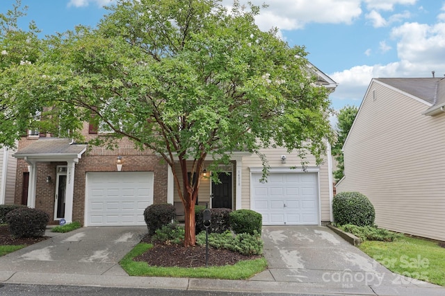 14018 Drake Watch Ln, Charlotte, NC 28262 - view of front of home with driveway and brick siding