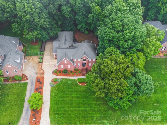 4644 Snow Dr, Harrisburg, NC 28075 - view from above of property