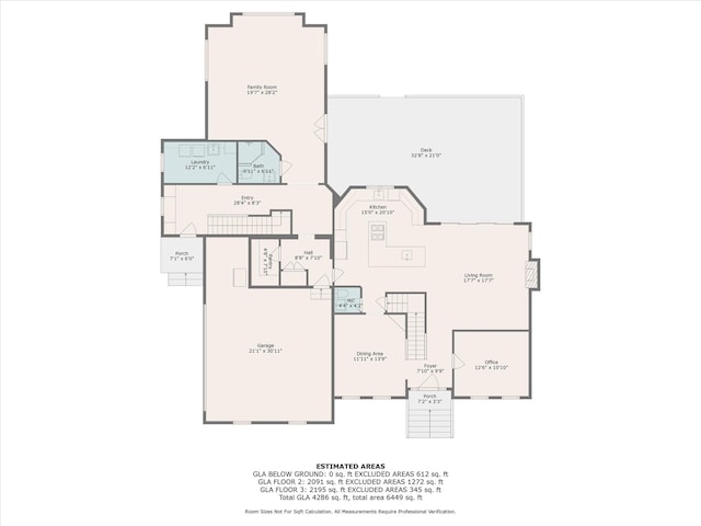 4644 Snow Dr, Harrisburg, NC 28075 - home floor plan