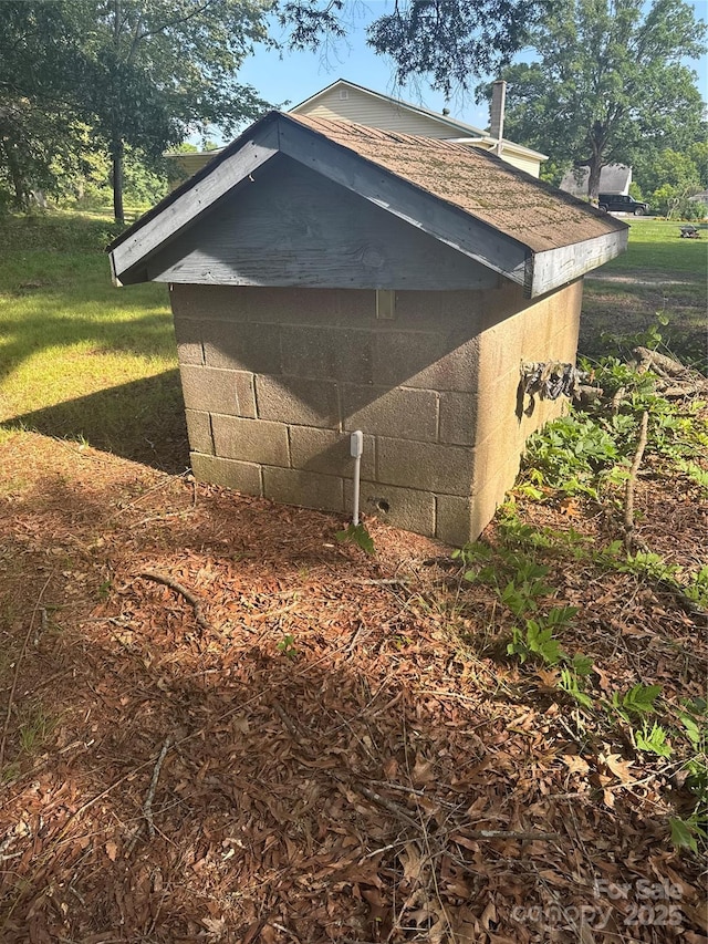 1270 N Enochville Ave, China Grove, NC 28023 - view of side of property featuring concrete block siding