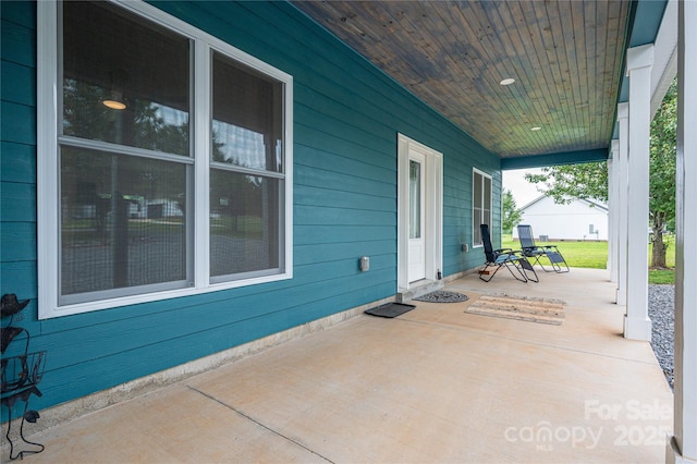 3103 Richview Dr, Crouse, NC 28033 - view of covered porch