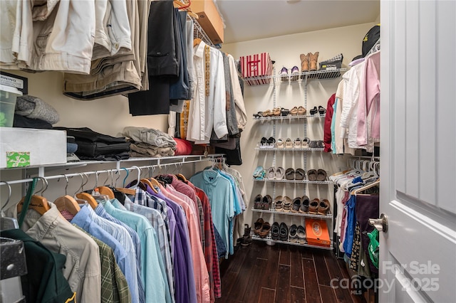 3103 Richview Dr, Crouse, NC 28033 - spacious closet featuring wood finished floors