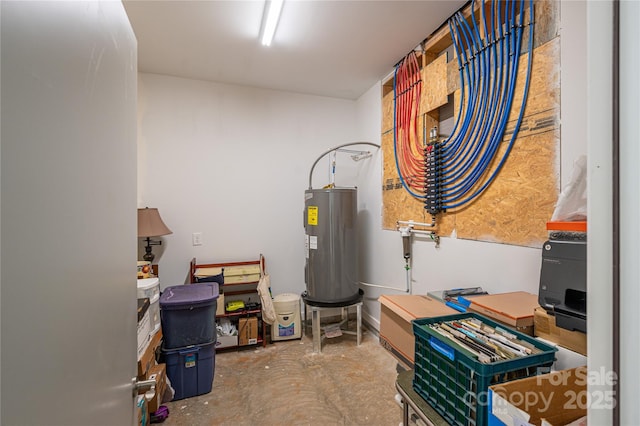3103 Richview Dr, Crouse, NC 28033 - utility room with water heater