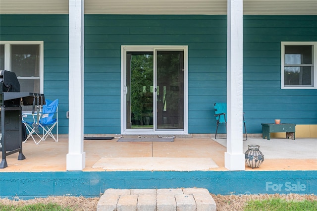 3103 Richview Dr, Crouse, NC 28033 - doorway to property with a patio area