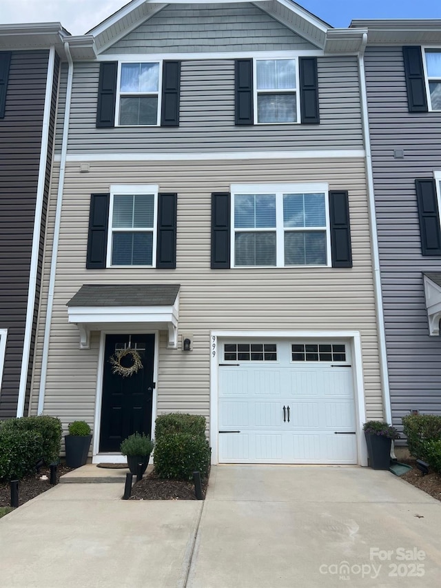 999 Rushing Ln Unit 13, Fort Mill, SC 29715 - view of front of property with a garage and driveway