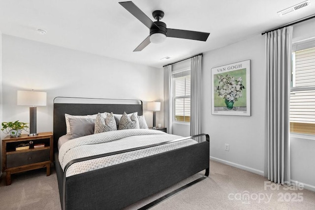 999 Rushing Ln Unit 13, Fort Mill, SC 29715 - bedroom with light carpet and a ceiling fan