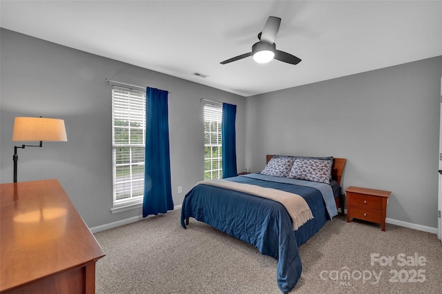 15737 Agincourt Dr, Huntersville, NC 28078 - carpeted bedroom featuring baseboards and a ceiling fan