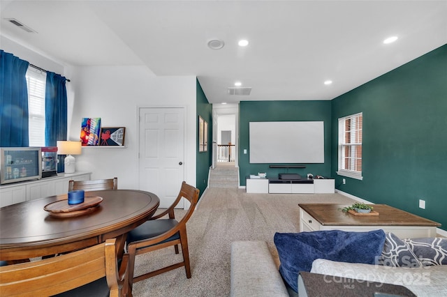 15737 Agincourt Dr, Huntersville, NC 28078 - carpeted cinema featuring baseboards and recessed lighting