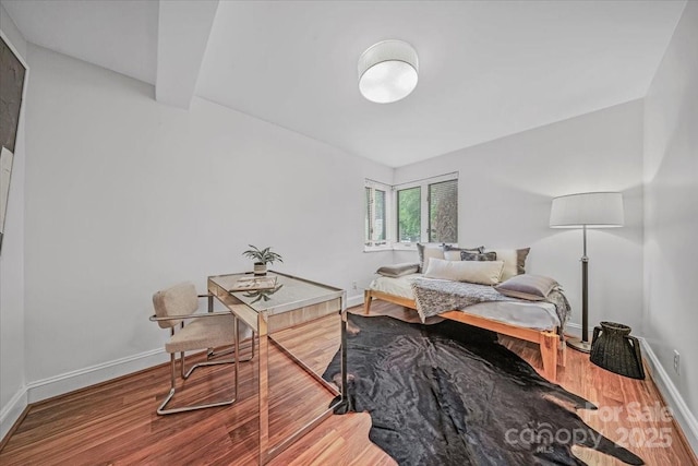 201 N Dotger Ave Unit C8, Charlotte, NC 28207 - bedroom with wood finished floors and baseboards