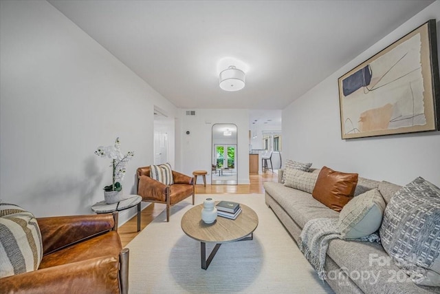 201 N Dotger Ave Unit C8, Charlotte, NC 28207 - living room with wood finished floors
