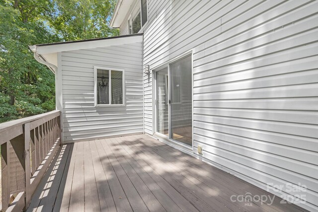 10101 Wood Ct, Charlotte, NC 28277 - view of deck