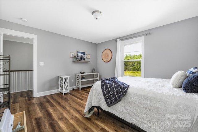 3902 Mcgee Point Rd, Terrell, NC 28682 - bedroom featuring wood finished floors and baseboards