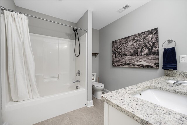 3902 Mcgee Point Rd, Terrell, NC 28682 - full bathroom with vanity and shower / bath combination with curtain