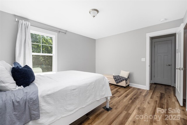 3902 Mcgee Point Rd, Terrell, NC 28682 - bedroom featuring wood finished floors and baseboards