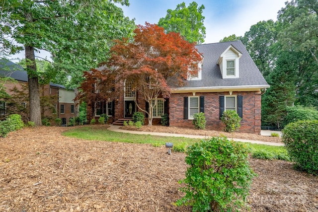 4672 Snow Dr, Harrisburg, NC 28075 - view of front of property featuring brick siding and a shingled roof