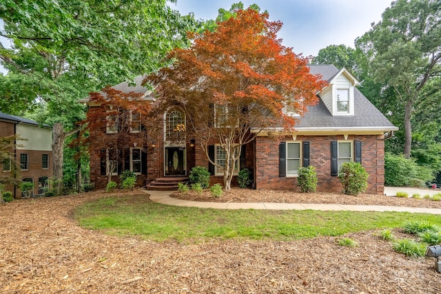 4672 Snow Dr, Harrisburg, NC 28075 - view of front of property with brick siding and a shingled roof