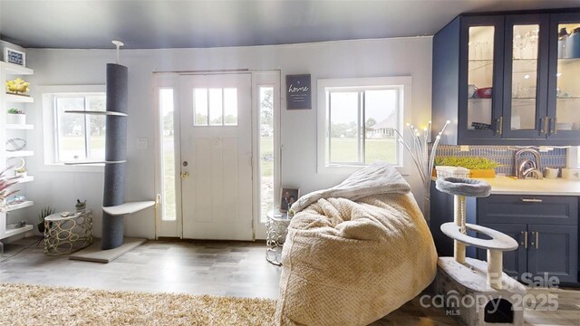 751 Northbrook Iii School Rd, Vale, NC 28168 - entryway featuring wood finished floors
