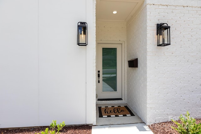 4203 Walker Rd, Charlotte, NC 28211 - doorway to property featuring brick siding